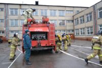 тактико-специальные учения по тушению пожаров(3)